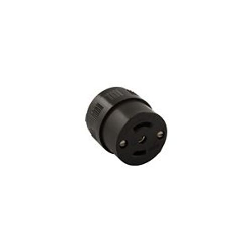 Main product image of Safety Grip Locking Connector, #16-12 Awg, 15A, 125/250V, Side Wiring, Midget, 3-Pole, 3-Wire, 7484