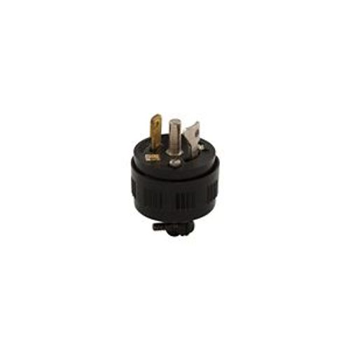 Main product image of Safety Grip Locking Plug, #16-12 Awg, 15A, 125/250V, Side Wiring, Midget, Ml3, 3-Pole, 3-Wire, 7485