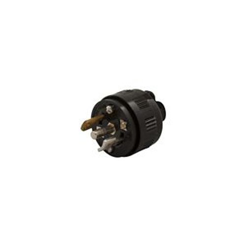 Main product image of Safety Grip Locking Plug, #16-12 Awg, 15A, 125/250V, Side Wiring, Midget, Ml3, 3-Pole, 3-Wire, 7485