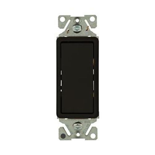 Main product image of Standard Grade Switch, Auto-Grounding #14-12 Awg 15A 120/277V, Black, Motor Control, Fan, 1-Pole, 7501-9BK