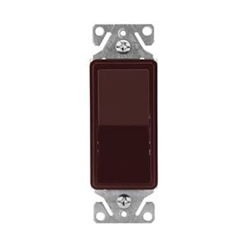 Main product image of Standard Grade Switch, Box, #14-12 Awg 15A, 120/277V, Brown, Motor Control, Fan, 1-Pole 752391, 7501B-BOX