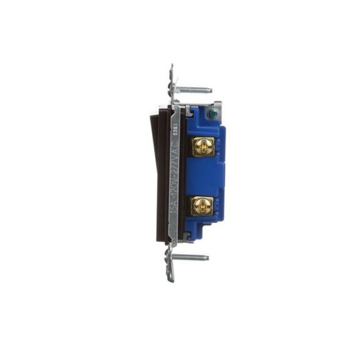 Main product image of Standard Grade Switch, Box, #14-12 Awg 15A, 120/277V, Brown, Motor Control, Fan, 1-Pole 752391, 7501B-BOX