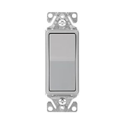 Main product image of Standard Grade Switch, Box, #14-12 Awg 15A, 120/277V, Gray, Motor Control, Fan, 1-Pole 627859, 7501GY-BOX