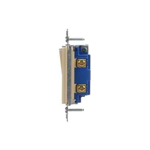 Main product image of Standard Grade Switch, #14-12 Awg 15A, 120/277V, Light Almond, Motor Control, Fan, 1-Pole 752384, 7501LA-BOX