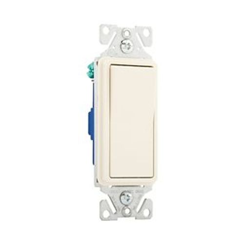 Main product image of Standard Grade Switch, #14-12 Awg 15A, 120/277V, Light Almond, Motor Control, Fan, 1-Pole, 7501LA