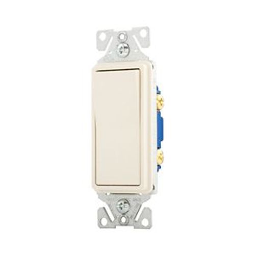 Main product image of Standard Grade Switch, #14-12 Awg 15A, 120/277V, Light Almond, Motor Control, Fan, 1-Pole, 7501LA