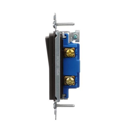 Main product image of Decorator Switch, 15A, 120/277V, Back Push Wiring, Oil Rubbed Bronze, 1-Pole 752797, 7501RB-BOX