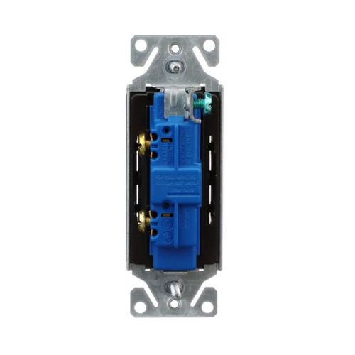 Main product image of Decorator Switch, 15A, 120/277V, Back Push Wiring, Oil Rubbed Bronze, 1-Pole 752797, 7501RB-BOX