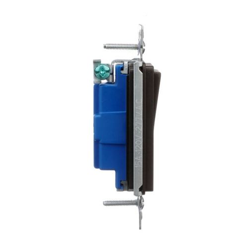 Main product image of Decorator Switch, 15A, 120/277V, Back Push Wiring, Oil Rubbed Bronze, 1-Pole 752797, 7501RB-BOX