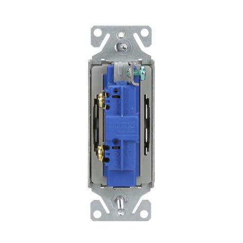 Main product image of Decorator Dimmer Switch, 15A, 120/277V, Back Push Wiring, Slvr Gran, 1-Pole 752803, 7501SG-BOX