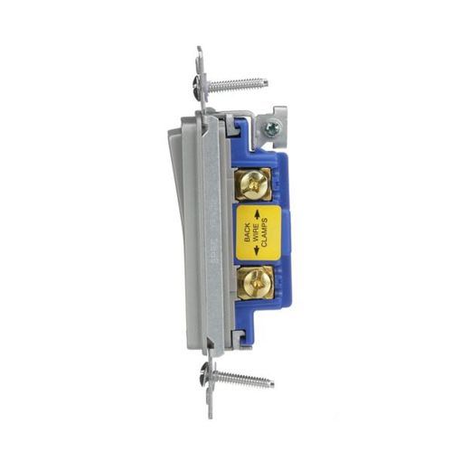 Main product image of Decorator Dimmer Switch, 15A, 120/277V, Back Push Wiring, Slvr Gran, 1-Pole 752803, 7501SG-BOX