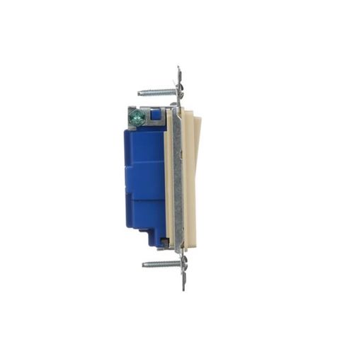 Main product image of Standard Grade Switch, Box, #14-12 Awg 15A, 120/277V, Ivory, Motor Control, Fan, 1-Pole 752377, 7501V-BOX