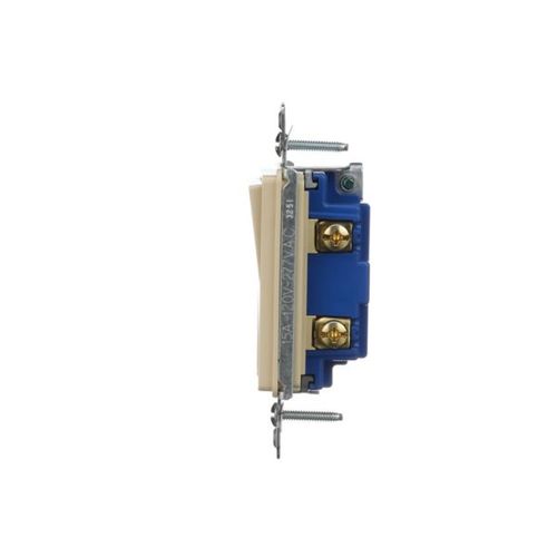 Main product image of Standard Grade Switch, #14-12 Awg 15A, 120/277V, Ivory, Motor Control, Fan, 1-Pole 627569, 7501V