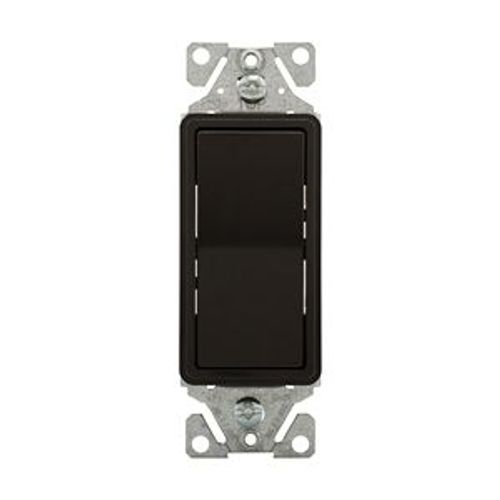 Main product image of Standard Grade Switch, Box, #14-12 Awg 15A, 120/277V, Black, Motor Control, Fan, 3-Way 752452, 7503BK-BOX