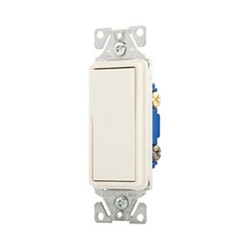 Main product image of Standard Grade Switch, #14-12 Awg 15A, 120/277V, Light Almond, Motor Control, Fan, 3-Way 627651, 7503LA