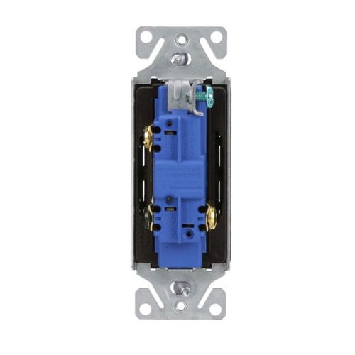 Main product image of Decorator Switch, 15A, 120/277V, Back Push Wiring, Oil Rubbed Bronze, 3-Way 752810, 7503RB-BOX