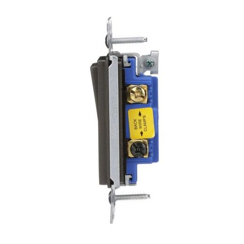 Main product image of Decorator Switch, 15A, 120/277V, Back Push Wiring, Oil Rubbed Bronze, 3-Way 752810, 7503RB-BOX