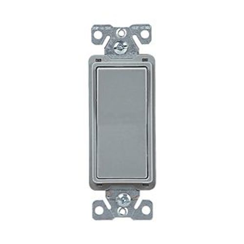 Main product image of Standard Grade Switch, Box, #14-12 Awg 15A, 120/277V, Gray, Motor Control, Fan, 4-Way 644696, 7504GY-BOX