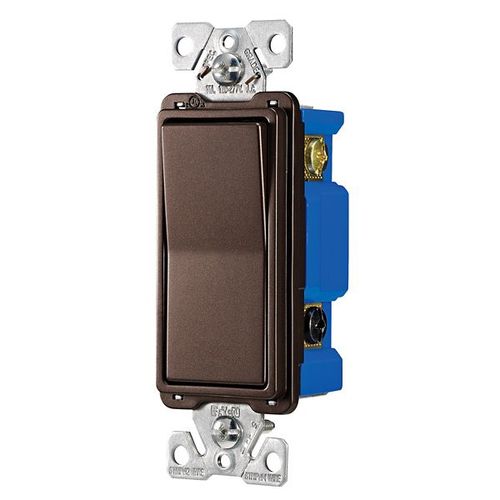 Main product image of Standard Grade Switch, #14-12 Awg 15A, 120/277V, Oil Rubbed Bronze, Motor Control, Fan, 4-Way, 7504RB-K-L
