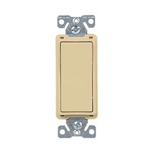 Main product image of Standard Grade Switch, Box, #14-12 Awg 15A, 120/277V, Ivory, Motor Control, Fan, 4-Way 643828, 7504V-BOX
