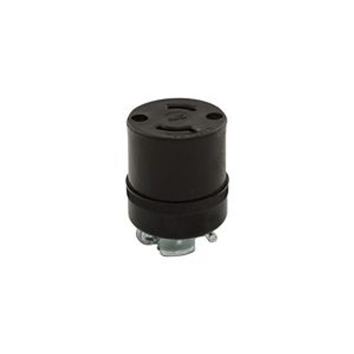 Main product image of Safety Grip Locking Connector, #14-8 Awg, 15A, 125V, Black, Safety Grip, L1-15, 2-Pole, 2-Wire, 7506