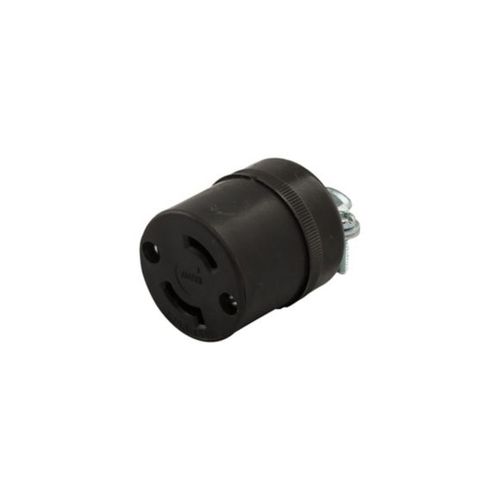 Main product image of Safety Grip Locking Connector, #14-8 Awg, 15A, 125V, Black, Safety Grip, L1-15, 2-Pole, 2-Wire, 7506