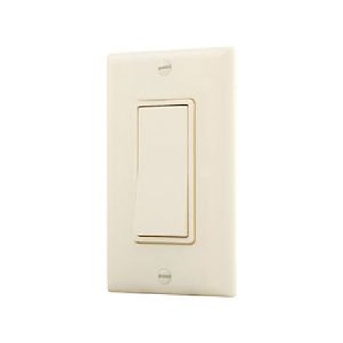 Main product image of Standard Grade Switch, Lighted In Off Position, #14-12 Awg 15A, 120/277V, Almond, 7511A-BOX