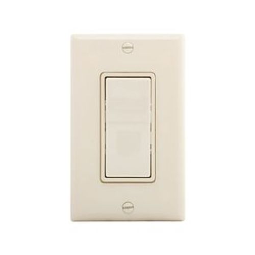 Main product image of Standard Grade Switch, Lighted In Off Pos, #14-12 Awg 15A, 120/277V, Light Almond, 7511LA-BOX