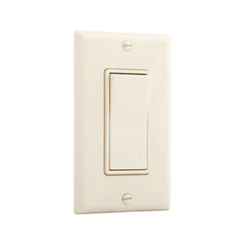 Main product image of Standard Grade Switch, Lighted In Off Pos, #14-12 Awg 15A, 120/277V, Light Almond, 7511LA-BOX