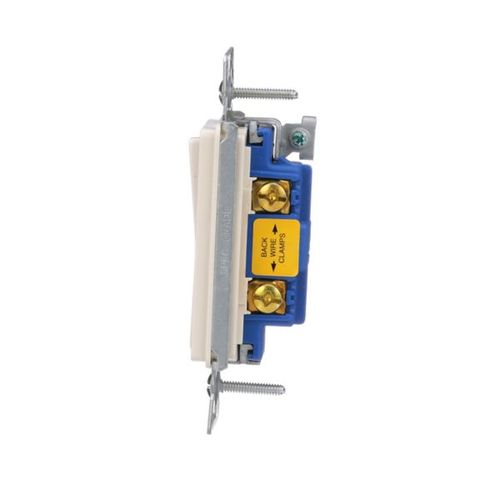Main product image of Standard Grade Switch, Lighted In Off Pos, #14-12 Awg 15A, 120/277V, Light Almond, 7511LA-BOX