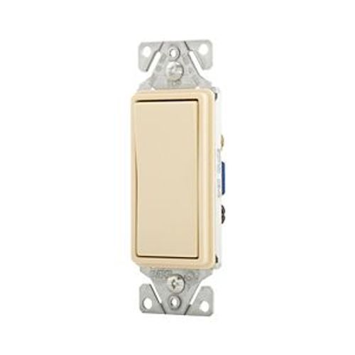 Main product image of Standard Switch, Lighted In Off Position, #14-12 Awg 15A 120/277V, Ivory, Motor Control, Fan, 7513V-BOX