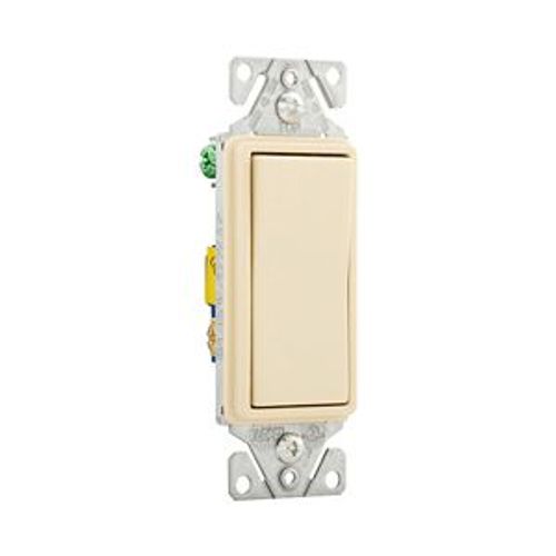 Main product image of Standard Switch, Lighted In Off Position, #14-12 Awg 15A 120/277V, Ivory, Motor Control, Fan, 7513V-BOX