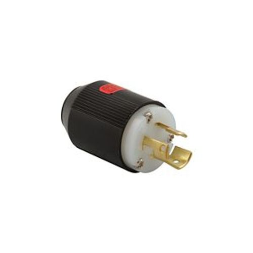 Main product image of Auto Grip Locking Plug, 10A, 15A, Industrial, 125/250V, Auto Grip, Non-Nema, 3-Pole, 3-Wire, 7567N