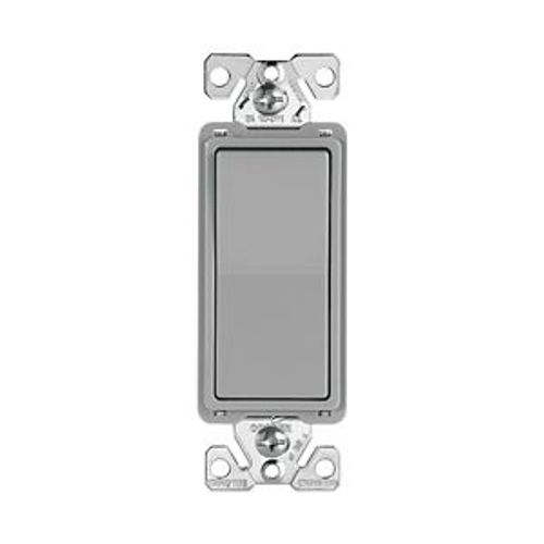 Main product image of Commercial Switch, #14-10 Awg 15A, 120/277V, Gray, Motor Control, Fan, 1-Pole 647048, 7601GY-BOX