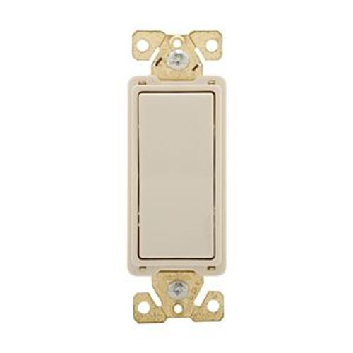 Main product image of Commercial Switch, #14-10 Awg 15A, 120/277V, Light Almond, Motor Control, Fan, 1-Pole 647543, 7601LA-BOX