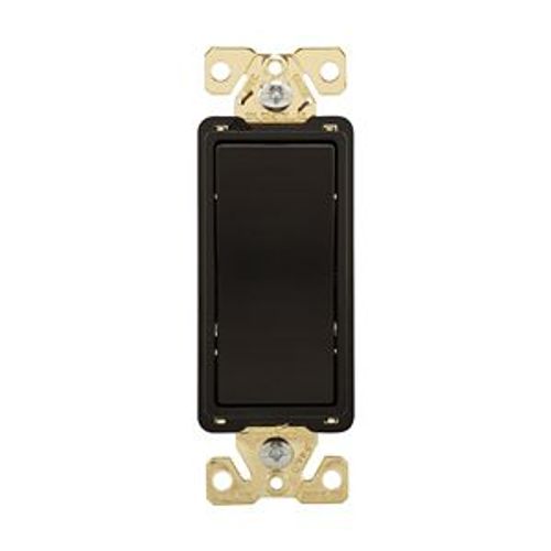 Main product image of Commercial Switch, #14-10 Awg 15A, 120/277V, Black, Motor Control, Fan, 3-Way 647109, 7603BK-BOX