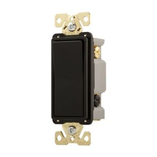 Main product image of Commercial Switch, #14-10 Awg 15A, 120/277V, Black, Motor Control, Fan, 3-Way 647109, 7603BK-BOX