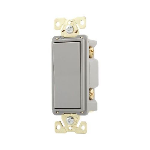 Main product image of Commercial Switch, #14-10 Awg 20A, 120/277V, Gray, Motor Control, Fan, 1-Pole 647277, 7621GY-BOX