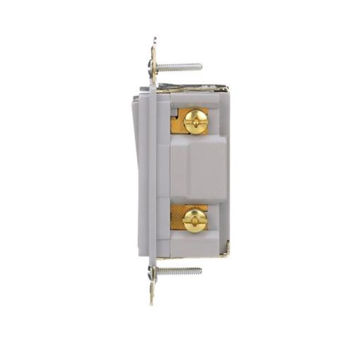 Main product image of Commercial Switch, #14-10 Awg 20A, 120/277V, Gray, Motor Control, Fan, 1-Pole 647277, 7621GY-BOX