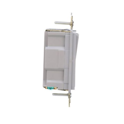 Main product image of Commercial Switch, #14-10 Awg 20A, 120/277V, Gray, Motor Control, Fan, 1-Pole 647277, 7621GY-BOX