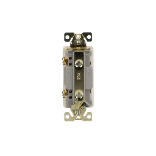 Main product image of Commercial Switch, #14-10 Awg 20A, 120/277V, Light Almond, Motor Control, Fan, 1-Pole 647604, 7621LA-BOX