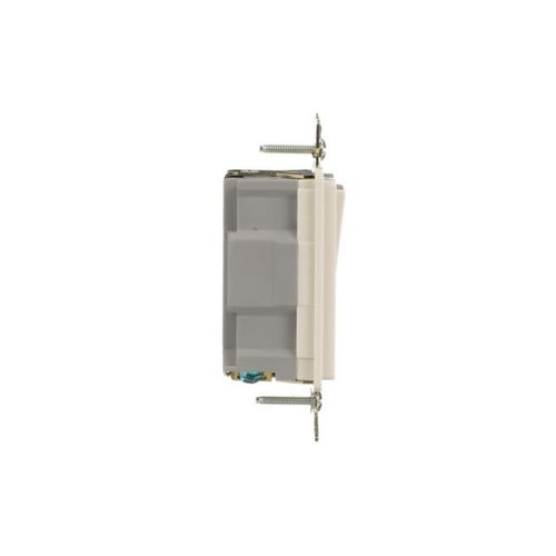 Main product image of Commercial Switch, #14-10 Awg 20A, 120/277V, Light Almond, Motor Control, Fan, 1-Pole 647604, 7621LA-BOX