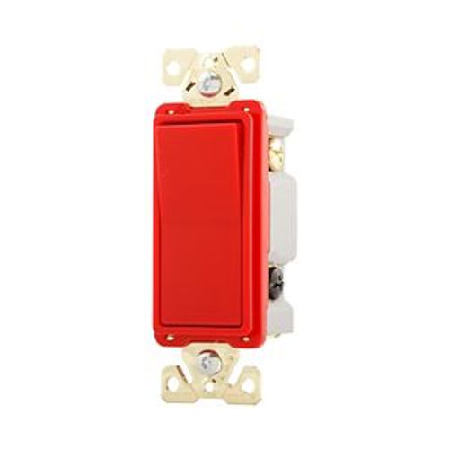 Main product image of Commercial Switch, #14-10 Awg 20A, 120/277V, Red, Motor Control, Fan, 1-Pole, 7621RD-BOX