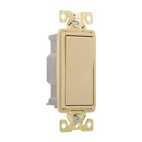 Main product image of Commercial Switch, #14-10 Awg 20A, 120/277V, Ivory, Motor Control, Fan, 1-Pole 647291, 7621V-BOX