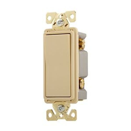 Main product image of Commercial Switch, #14-10 Awg 20A, 120/277V, Ivory, Motor Control, Fan, 1-Pole 647291, 7621V-BOX