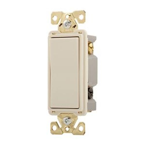 Main product image of Commercial Switch, #14-10 Awg 20A 120/277V, Light Almond, Motor Control, Fan, Double-Pole 647642, 7622LA-BOX