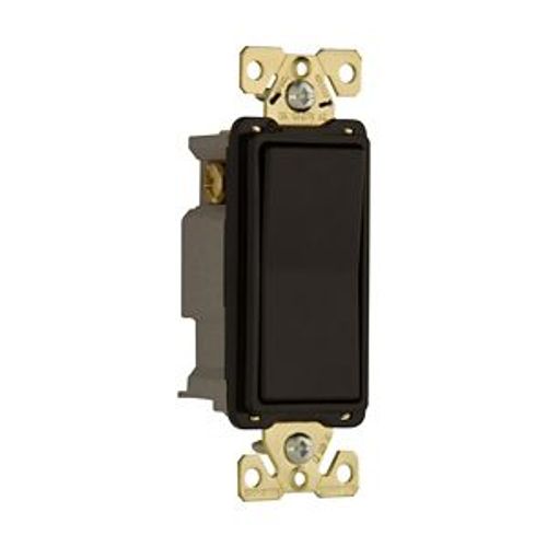 Main product image of Commercial Switch, #14-10 Awg 20A, 120/277V, Black, Motor Control, Fan, 3-Way 647352, 7623BK-BOX
