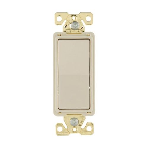 Main product image of Commercial Switch, #14-10 Awg 20A, 120/277V, Light Almond, Motor Control, Fan, 3-Way 647666, 7623LA-BOX