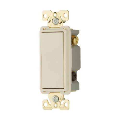 Main product image of Commercial Switch, #14-10 Awg 20A, 120/277V, Light Almond, Motor Control, Fan, 3-Way 647666, 7623LA-BOX