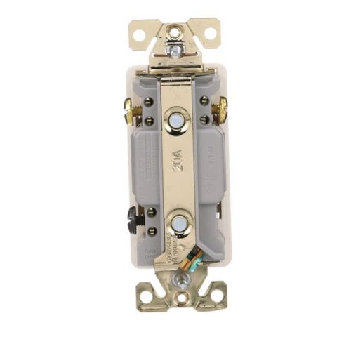 Main product image of Commercial Switch, #14-10 Awg 20A, 120/277V, Light Almond, Motor Control, Fan, 3-Way 647666, 7623LA-BOX